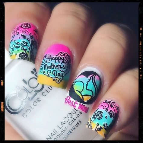 Mother’s Day Nails Art Mother’s Day Nail Designs, Mothers Day Nails Acrylic, Mother’s Day Nails, Mothers Day Nails Ideas, Mothers Day Nails, App Filter, Tech Ideas, Airbrush App, Nail Design Inspiration