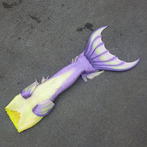 Yellow Mermaid Tail, Yellow Mermaid, Silicone Mermaid Tails, Mermaid Tails, Uv Reactive, Neon Purple, Mermaid Tail, Shoes And Accessories, Mermaid