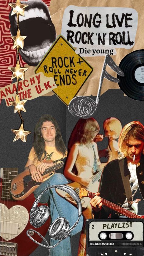 Rock N Roll Mood Board, School Of Rock, Live Rock, Die Young, Rock N, Rock Music, Rock N Roll, Heavy Metal, Mood Boards