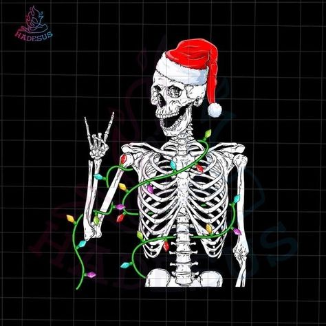 Gothic Romance Aesthetic, Skeleton Santa, Santa Hat Png, Christmas Coal, Skeleton Christmas, Png Skeleton, Christmas Skeleton, Gothic Christmas, Skeleton Png