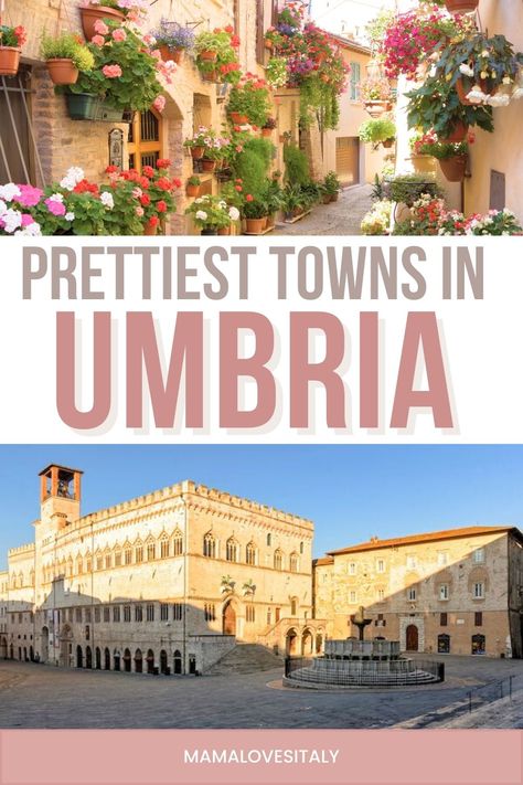 Six of the prettiest towns in Umbria you'll love | Mama Loves Italy Umbria Italy Travel, Best Places In Italy, Love Mama, Beautiful Ruins, Things To Do In Italy, Italian Lifestyle, Umbria Italy, Italy Itinerary, Places In Italy