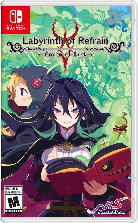 Labyrinth of Refrain: Coven of Dusk - Nintendo Switch,#Coven, #Refrain, #Labyrinth, #Switch Story Of Seasons, Tales Of Vesperia, Ni No Kuni, Switch Nintendo, Super Mario Party, Living Books, Puppet Show, Nintendo Switch Games, King Of Fighters