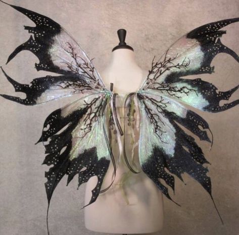 Bg3 Characters, Black Fairy Wings, Dark Fairy Costume, Dark Fairy Core, Diy Fairy Wings, Evil Fairy, Fairy Ideas, Editing Resources, Fairy Halloween Costumes