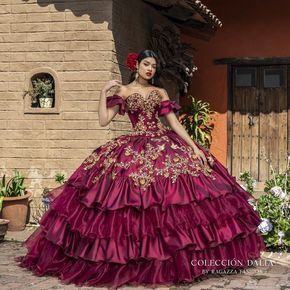 Yellow And Red Quinceanera Dress, Red Quince Dresses Mexican, Red And Gold Quince Dress, Red Charro Quinceanera Theme, Red 15 Dresses Quinceanera, Red Charro Quinceanera Dress, Dream Quinceanera, Quinceanera Dresses Mexican, Quinceanera Dresses Red