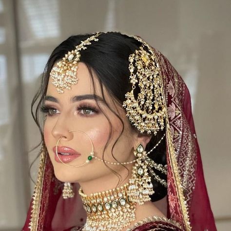 Soft Bridal Glam, Indian Party Makeup, Mohsin Naveed Ranjha, Soft Wedding Makeup, Bridal Glam, Best Bride, Asian Bridal Dresses, Pakistan Fashion, Fancy Makeup