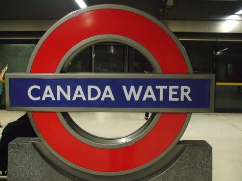 Canada Water Tube Station Canada Water London, Jubilee Line, London Underground Stations, Harrods London, Water Station, Water Tube, London Tube, Tube Station, Mode Of Transport