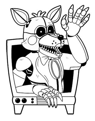 The Official Five Nights at Freddy's Coloring Book | Five Nights at Freddy's Wiki | Fandom Security Breach Coloring Pages, Freddy Toys, Freddy Movie, Fnaf Coloring Pages, Something Wild, Cute Ferrets, Horror Video Games, Security Breach, Fnaf Characters