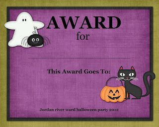 Digital Designs Scrapbooking: Halloween Costume Contest Awards Halloween Costume Contest Awards, Halloween Costume Awards, Graduation Certificate Template, Pumpkin Decorating Contest, Hallowen Costume, Halloween Costume Contest, Gift Certificate Template, Funny Costumes, Easy Halloween Costumes