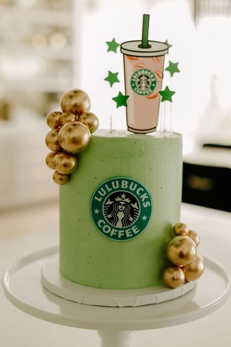 Custom Starbucks Pink Drink cake topper for Starbucks themed birthday party. Pink Drink Cake, Starbucks Themed Birthday Party, Drink Cake, Starbucks Party, Starbucks Pink Drink, Starbucks Cake, Starbucks Drink, Pink Drink, Girl Birthday Themes