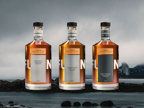 Furneaux Distillery Whisky Range | Best Awards Flinders Island, Swear Words, Whisky Bar, Alcohol Packaging, Deep Connection, Beverage Packaging, Design System, Single Malt, Soft Drinks