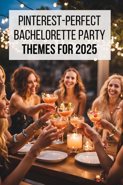 Pinterest-Perfect Bachelorette Party Themes for 2025. ✨ 2025 brides, get ready! ✨ Discover the most stunning bachelorette party themes that will make your Pinterest board dreams come true! 💍🎉

#BachelorettePartyIdeas #BrideSquad #HenDoIdeas #BeachBachelorette #DIYPartyDecor #BridalPartyFun #WeddingPlanning #BacheloretteVibes #CelebrateTheBride #PartyInStyle Bachelorette Party Over 40, 2025 Bachelorette Themes, Bachelor Party Themes, Funny Bachelorette, Bachelorette Themes, Good Pranks, Beach Bachelorette, Stag Do, Stag Party