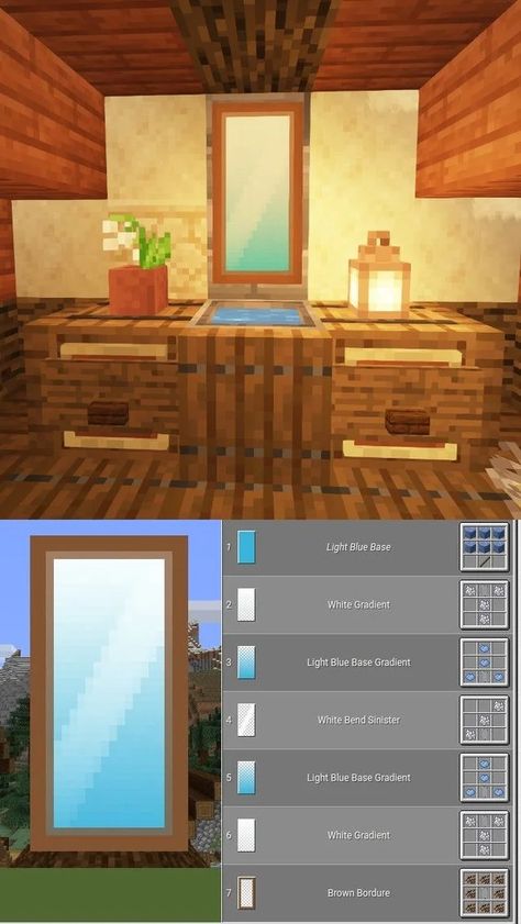 Villa Minecraft, Construction Minecraft, Minecraft Welten, Case Minecraft, Minecraft Decoration, Rumah Minecraft Sederhana, Minecraft Banner, Minecraft Mansion, Minecraft Banner Designs