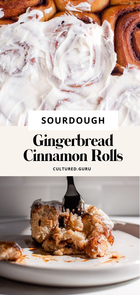 Christmas Morning Cinnamon Rolls, Morning Cinnamon Rolls, Gingerbread Cinnamon Rolls, Sweet Gingerbread, Cinnamon Rolls From Scratch, Vegan Egg Replacement, Sourdough Cinnamon Rolls, Vegan Cinnamon Rolls, Best Cinnamon Rolls