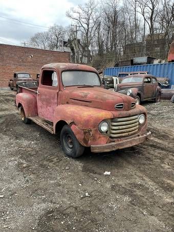 1948 Ford Truck, Ford Trucks For Sale, Ford F1, Best Titles, Gas Pumps, Nature Art Painting, Ford Truck, Vintage Trucks, Big Trucks