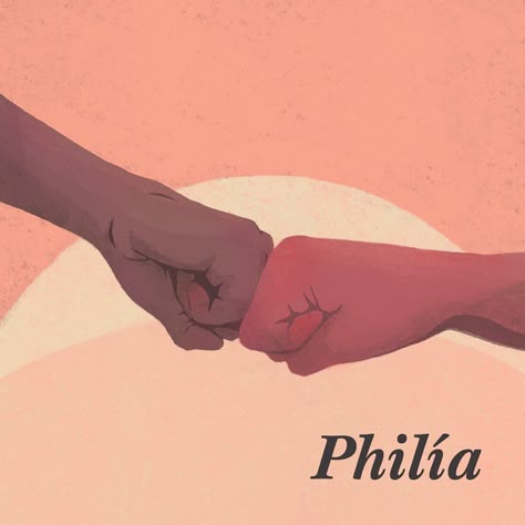 ComeUntoChrist.org on Instagram: “The ancient Greeks had several words for love. Philia: platonic love and loyalty; friendship Eros: intimate love between romantic partners…” Platonic Love Art, Philia Love, Words For Love, Web Weaving, Loyalty Friendship, Friends Vibes, Canvas Art Ideas, Selfless Love, Platonic Relationship