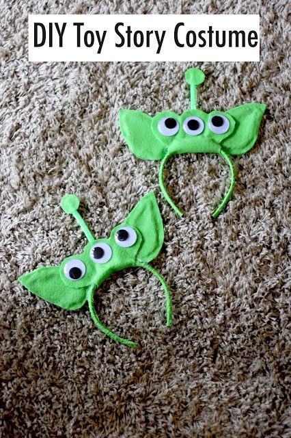 Fantasias Toy Story, Toy Story Alien Costume, Disfraz Toy Story, Toy Story Halloween, Toy Story Costumes, Alien Costume, Trendy Toys, Felt Headband, Toy Story Alien