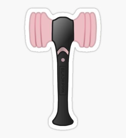 Blackpink Lightstick Drawing, Blackpink Chibi, Blackpink Lightstick, Blackpink Merch, Mobile Stickers, Kpop Lightstick, Pop Stickers, Tumblr Stickers, Bookmarks Kids