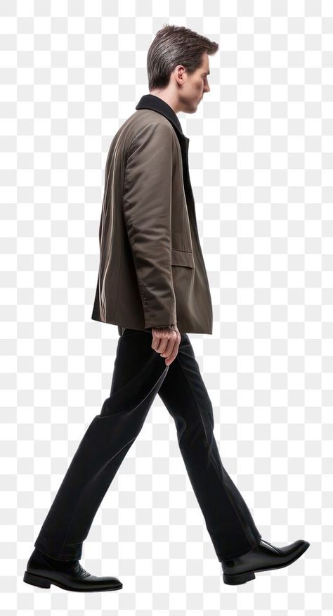 Man Walking Side View, Standing Side View, Walking Road, Person Walking, Man Standing, Casual Blazer, Drawing Tips, Side View, Siding