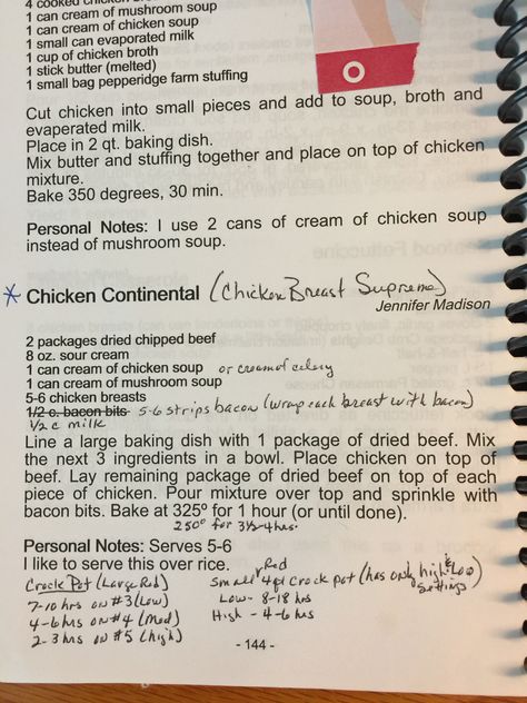 Crock Pot Swiss Chicken, Continental Chicken Recipes, Chicken Continental Recipe, Swiss Chicken Casserole Crockpot, Crispy Chicken And Swiss Casserole, Chicken Continental, Chicken Swiss Extraordinaire, Continental Chicken, Chicken Supreme Recipe