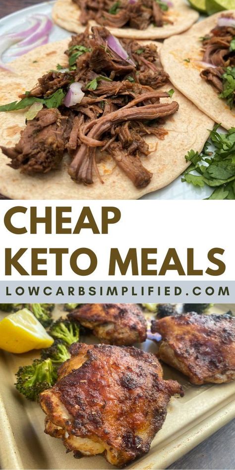 Frugal Keto Meals, Cheap Easy Keto Dinners, Keto Cheap Meals, Cheap Low Carb Meals Budget, Cheap Low Carb Meals, Cheap Keto Recipes, Cheap Easy Healthy Meals, Cheap Keto Meals, Cheap Keto