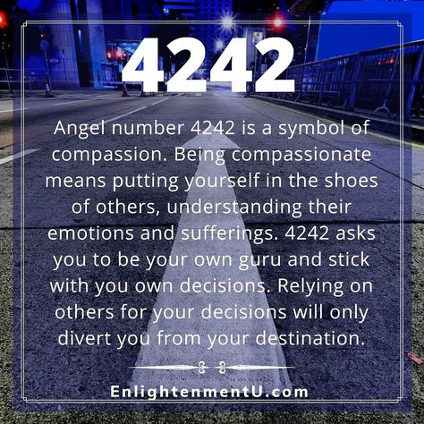 Angels always have an eye on you in case you might need their help at one point in time. Angels communicate with you through Angel Numbers, which, when you need them, flash a lot more often in front of you. Is 4242 one of those numbers which you have seen a lot more often presently? Have you seen 4242 in your workplace while you are sipping on your coffee? Maybe it is the angels who are trying to send you a signal through the number 4242 that they are near you. 4 Digit Angel Numbers, 4242 Angel Number Meaning, 4242 Angel Number, 1144 Angel Number, Angel Number 4, Spiritual Care, Shadow Work Spiritual, Numerology Life Path, Angel Guide