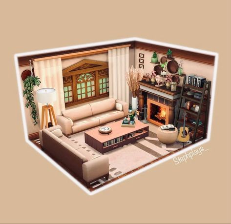 The Sims 4 Living Room, Ts4 Interior, Sims 4 Living Room, Sims Room, Sims Rooms, Living Room Sims 4, Sims 4 Houses Layout, Sims Freeplay Houses, Small Lounge