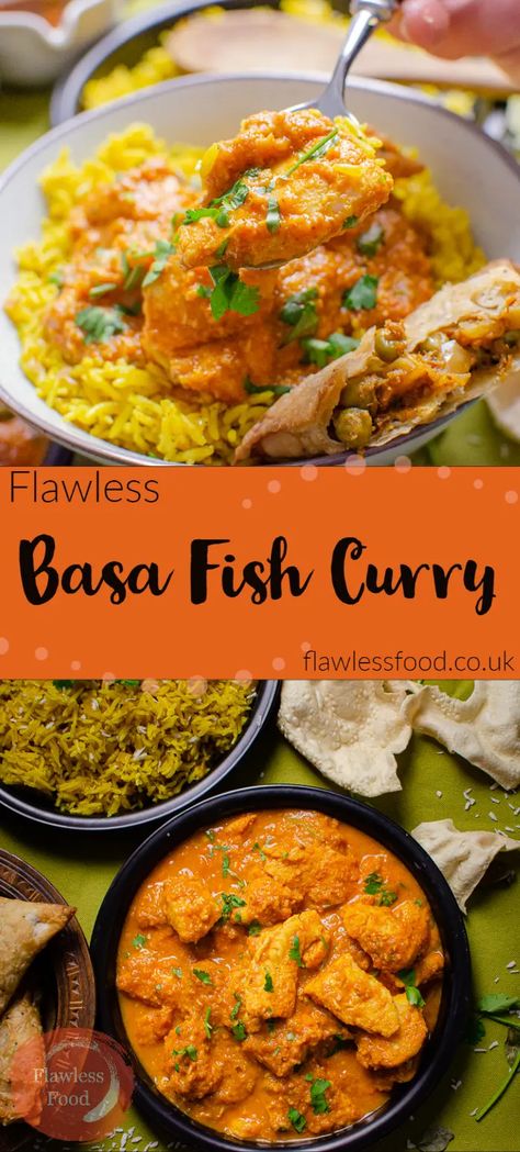 Basa Recipe, Basa Fillet Recipes, Crockpot Curry, Basa Fish Recipes, Indian Takeaway, Fish Curry Recipe, Homemade Curry, Tilapia Recipes, Fish Recipes Healthy