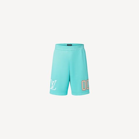 Sportyjersey Short With Patch - Ready to Wear | LOUIS VUITTON Track Suits, Best Travel Accessories, Louis Vuitton Official, Fashion Books, Shopping Trip, Mens Summer, Jersey Fabric, Fashion Magazine, Fashion Shoes