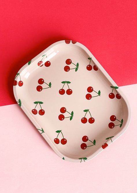 SHOP ACCESSORIES – Page 2 – Canna Style Cherry Kitchen Decor, Cherry Images, Red Kitchen Accessories, Strawberry Kitchen, Mini Teddy Bears, Cherry Kitchen, Cherry Pattern, Blush Pink Color, Red Cottage