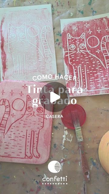 Confetti Taller Creativo on Instagram: "En este primer reel de videos tutoriales te presentamos [Tinta de Grabado Casera ], una hermosa curiosidad que te dejará con ganas de más.
Crea tus propios grabados con tinta casera!
¿Sabías que puedes hacer tu propia tinta de grabado en casa?

Es una actividad divertida, segura y con muchas ventajas:

• No es tóxica ni a base de aceite: ideal para trabajar en espacios cerrados y con niños.

• Se limpia con agua y jabón: olvídate de solventes agresivos.

•Reproduce tus obras: haz miles de copias sin perder calidad.

•Ahorra dinero: una opción económica y sostenible.
Satisfacción personal: disfruta del proceso creativo.

¡Dale play al reel y prepárate para sorprenderte! ▶️

#creatividad #taller #tutoriales #trucos #técnicas #curiosidades #grabacióncas Paint, Instagram, Art