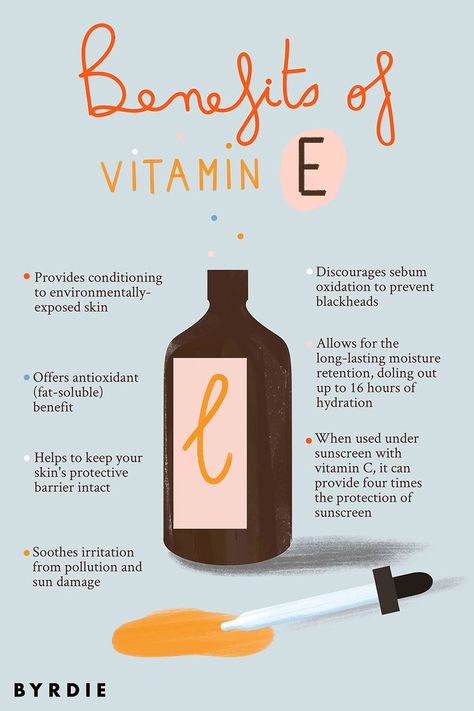 Vitamin E For Skin, Benefits Of Vitamin E, Vitamin E Capsules, Skin Care Routine For 20s, Diy Kosmetik, Info Graphic, Baking Soda Shampoo, Eye Circles, Vitamins For Skin