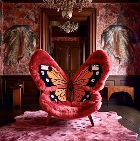 The Visual Vamp Aesthetic Bedroom Design, Aesthetic Home Decor, Home Aesthetic, Bedroom Decor Ideas, Aesthetic Home, Butterfly Chair, Decor Aesthetic, Ideas Home, Room Decor Bedroom