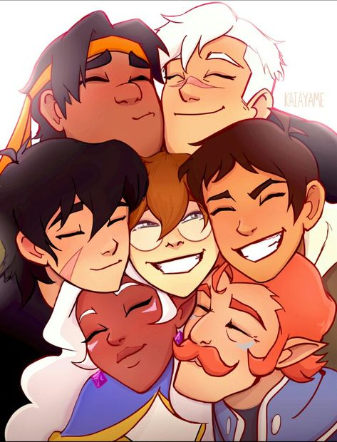 Cute voltron family Voltron Family, Voltron Pidge, Princess Allura, Voltron Force, Space Family, Voltron Funny, Voltron Comics, Form Voltron, Voltron Ships