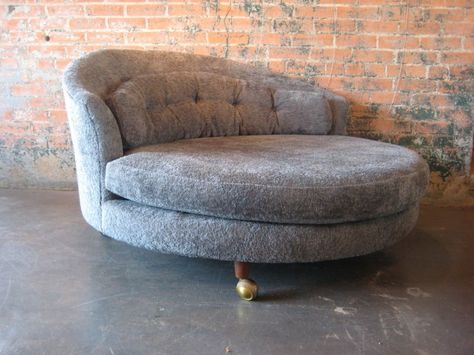 Round Chaise Lounge Chair - Foter Round Chaise Lounge Chair, Round Chaise, Living Room Lounge Chair, Room Lounge Chair, Round Living Room, Black Dining Room Chairs, Wrought Iron Patio Chairs, Outdoor Lounge Chair Cushions, Snuggle Chairs