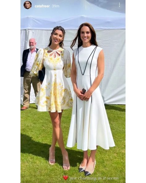 Polo Match Outfits For Women, Polo Match Outfit, Kate Middleton Style Outfits, Bridal Maxi, Düşes Kate, Looks Kate Middleton, 6 July, Match Outfits, Princess Katherine