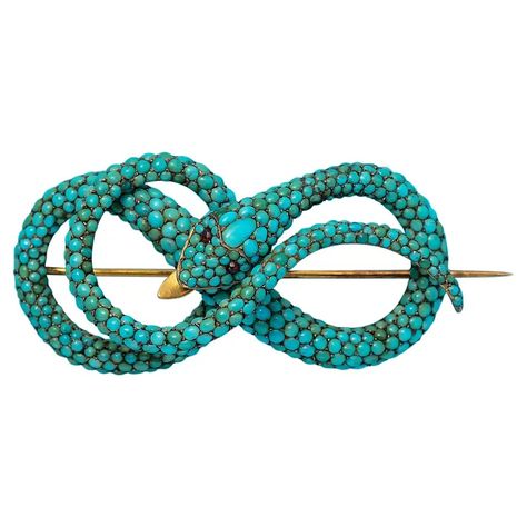 turqoise snake Antique Turquoise Jewelry, Snake Jewellery, Turquoise Brooch, Snake Brooch, Antique Turquoise, Georgian Jewelry, Jewelry Turquoise, Snake Jewelry, Gold Brooch