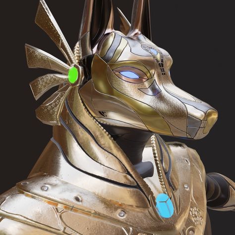 Anubis by ameer uchiha Anubis Helmet, Egypt, Humanoid Sketch