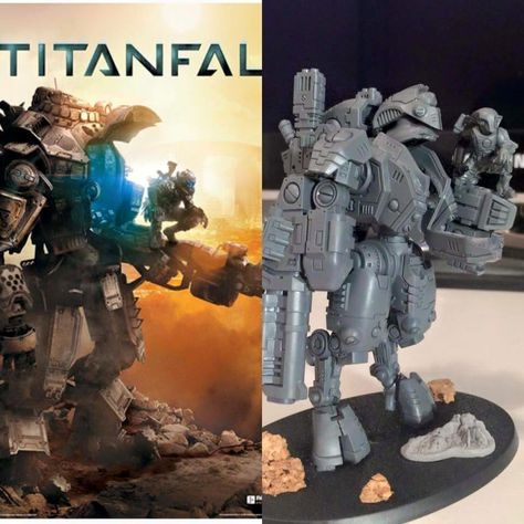 WIP Tau battlesuit Titanfall theme Tau Samurai, 40k Dreadnought, Tau Conversion, Tau Battlesuit, Tau 40k, Tau Warhammer, 40k Tau, Warhammer 40k Memes, Tau Empire