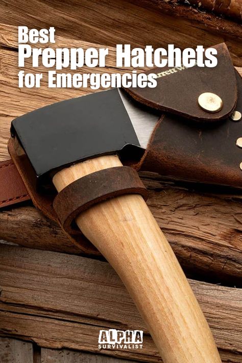 Be prepared for any emergency with a hatchet that stands up to the challenge. Our selection includes the toughest, most efficient hatchets for survival kits. These tools are designed for ease of use and maximum impact, making them a must-have in any SHTF situation. Survival Hatchet, Urban Survival Kit, Survival Skills Emergency Preparedness, Everyday Carry Tools, Doomsday Prepper, Survival Kits, Survival Equipment, Urban Survival, Survival Tools