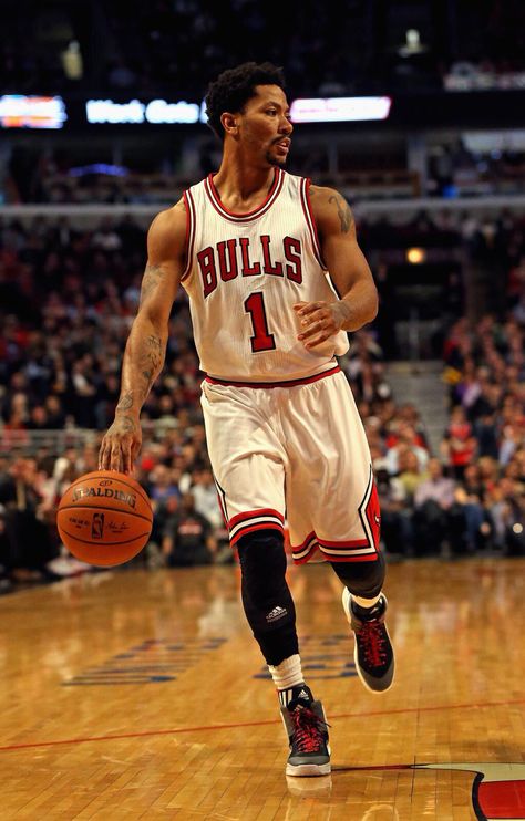 Derrick Rose - CHI Bulls Derrick Rose Chicago Bulls, Derick Rose Wallpaper, Derrick Rose Bulls, Derrick Rose Wallpapers, Rose Nba, Basketball Background, Ball Wallpaper, Basketball Players Nba, Derek Rose