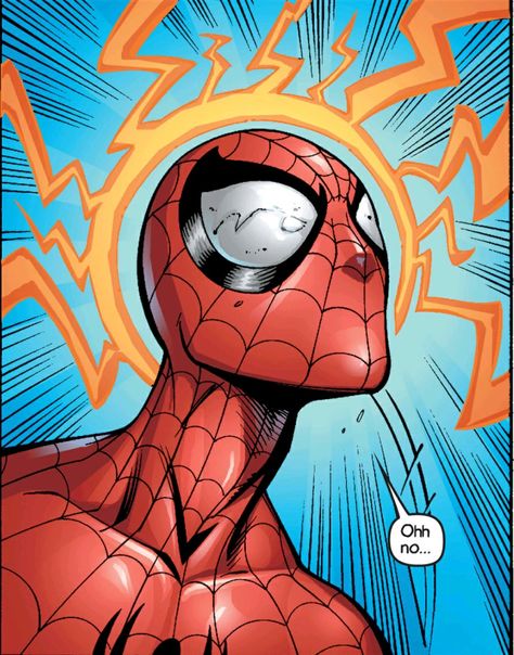 Spider Sense - Ultimate Spider-Man 018 Spiderman Spider Sense, Spidey Icon, Spider Sense, Drawing Marvel, Spiderman Tattoo, Spiderman Comic Art, Mark Bagley, Spiderman Theme, Spiderman Drawing