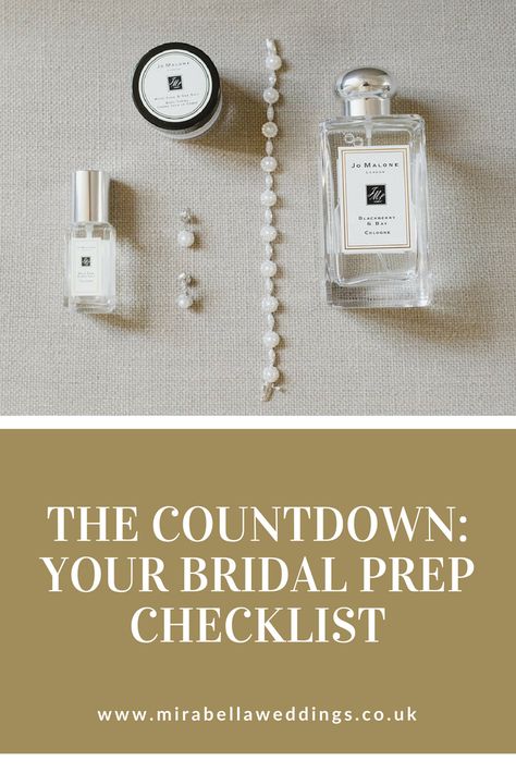 Final few weeks before your wedding? Use our bridal prep checklist to make sure you're wedding ready! www.mirabellaweddings.co.uk Bride Checklist, Prep Checklist, Wedding Ready, Bridal Preparation, Bridal Prep, Wedding Timeline, Wedding Prep, Wedding Preparation, Wedding Checklist