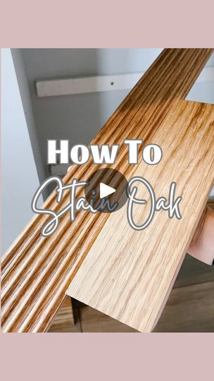 4K views · 41 reactions | It’s giving Bill Nye 🤓

OK so I knew that I wanted to wrap my kitchen, island in oak, and I got these gorgeous red oak fluted panels from @weaberlumber but needed some trim to go around the top and base of the island. So I snagged some white oak…

The challenge was getting these two species to match! 

So I started with the white oak and did one part Early American and one part Weather Oak, and apply lightly with a staining rag. And wiped it off almost immediately. This basically just showed off the grain and gave it a bit of warmth. 

Next was the red oak and this is where I really experimented, but ultimately landed on 4 parts Golden Oak to 1 part Antique white. The yellow tones in the Golden Oak neutralized the red tones in the wood, and the antique white just Alpine Home, Bill Nye, Weathered Oak, Golden Oak, Yellow Tones, Go Around, Early American, Red Oak, Antique White