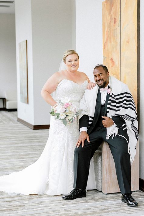 Sweetly Pink and Silver Jewish Wedding | Tidewater and Tulle • Coastal Virginia Wedding Blog and Magazine Coastal Virginia, Jewish Bride, Richmond Virginia Wedding, Jewish Prayer, Classic Weddings, Silver Bridesmaid Dresses, When Your Best Friend, Shawl Wedding, Romantic Wedding Inspiration