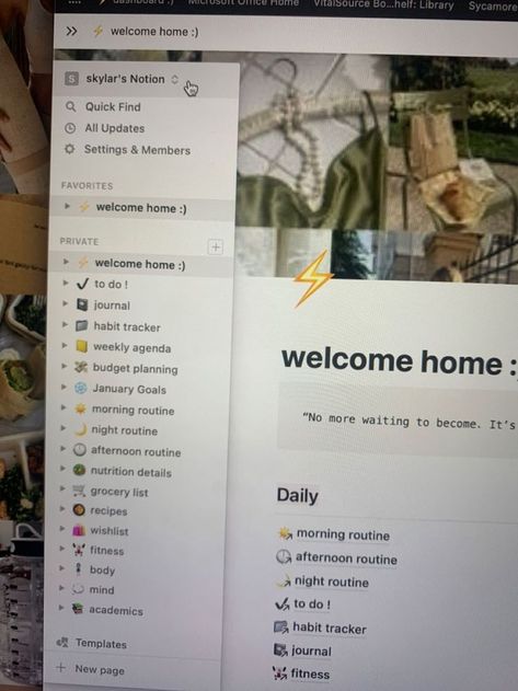 Notion Journal Page Ideas: 100+ templates to help you set and achieve your lifestyle goals in. #Notion_Page_Ideas_Aesthetic #Organisation #Aesthetic_Notion_Inspiration #Notion_2023_Goals Journal Page Ideas Inspiration, Notion Home Page, Notion Journal, Journal Page Ideas, Project Dashboard, Monthly Planner Template, Lifestyle Goals, Weekly Agenda, Weekly Planner Template