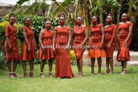 Ruracio Outfits For Bridesmaids, Kitenge Designs For Ruracio, Wedding Dresses For Maids In Kenya, Ruracio Outfits For Ladies Kenya, Kikuyu Traditional Attire For Women, Ruracio Decor Ideas, Ruracio Outfits For Ladies Kikuyu, Kikuyu Traditional Wedding Dress, Roora Squad Outfits