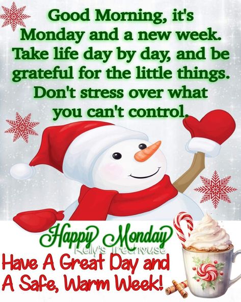 Monday Winter Quotes, Winter Monday Morning Quotes, Christmas Morning Quotes, December Inspiration, Precious Quotes, Weekly Blessings, Winter Blessings, Monday Morning Quotes, Monthly Quotes