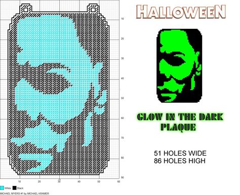 Michael Myers Alpha Pattern, Witchy Crochet, Dark Window, Dragon Cross Stitch, Graph Patterns, Plastic Canvas Pattern, Layered Art, Canvas Work, Holiday Cross Stitch