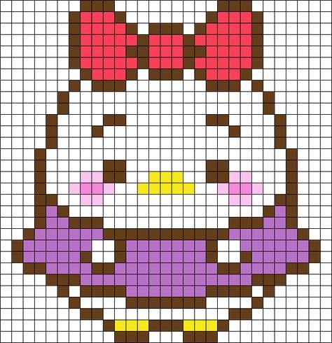 Daisy Pixel Art, Halloween Canvas Art, Piskel Art, Graph Crochet, Easy Pixel Art, Pattern Maker, Pixel Drawing, Perler Crafts, Motifs Perler