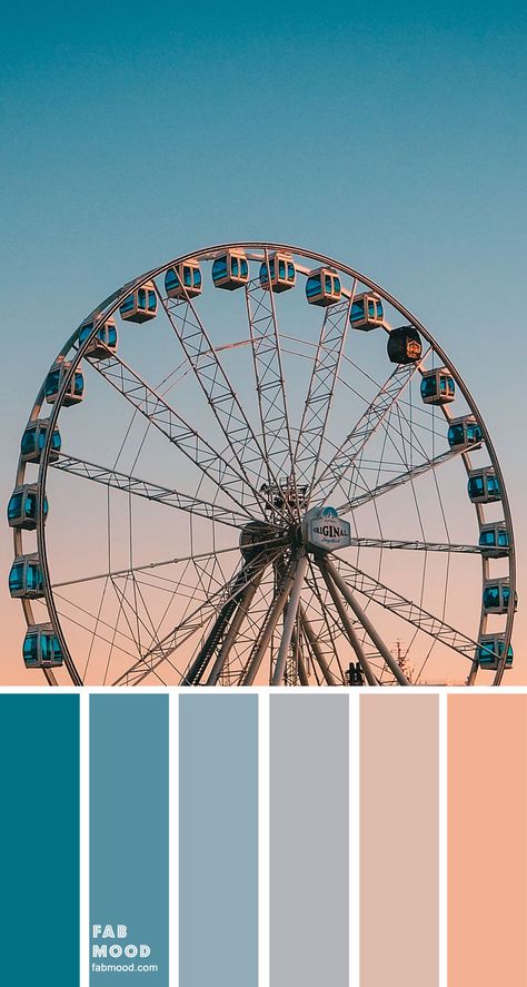 Peach Green Blue Color Scheme, Blue And Peach Color Palette, Navy Blue Wedding Color Schemes, Taupe Color Schemes, Wedding Colour Palettes, Taupe Color Palettes, Peach Color Schemes, Teal And Peach, Fab Mood